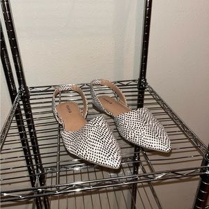 Torrid pointy toe sling back flats